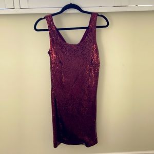 Nicole Miller Sequin Cocktail Dress